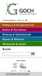 Mobile Screenshot of goch.de