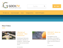 Tablet Screenshot of goch.tv